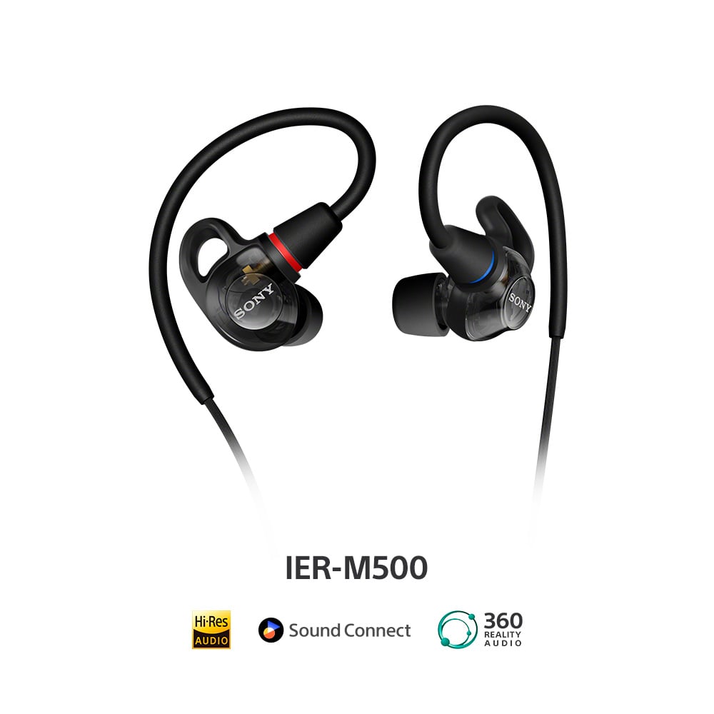 SONY AUDÍFONOS IN-EAR  PARA JUEGOS IER-M500 NEGRO - 1
