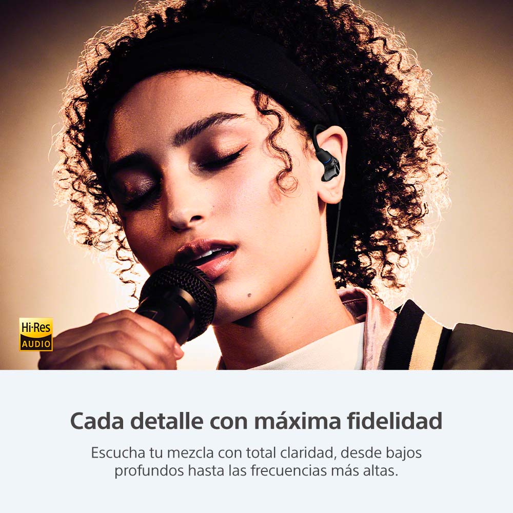 SONY AUDÍFONOS IN-EAR  PARA JUEGOS IER-M500 NEGRO - 5