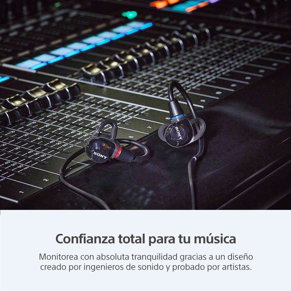 SONY AUDÍFONOS IN-EAR  PARA JUEGOS IER-M500 NEGRO - 7