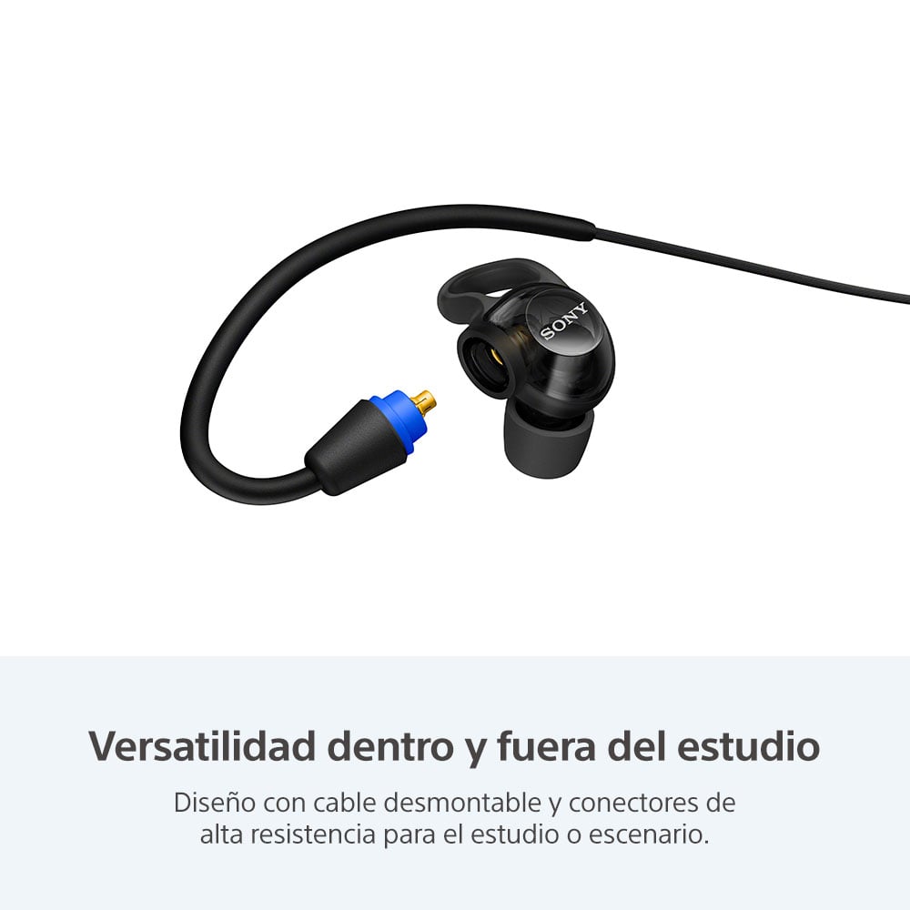 SONY AUDÍFONOS IN-EAR  PARA JUEGOS IER-M500 NEGRO - 9