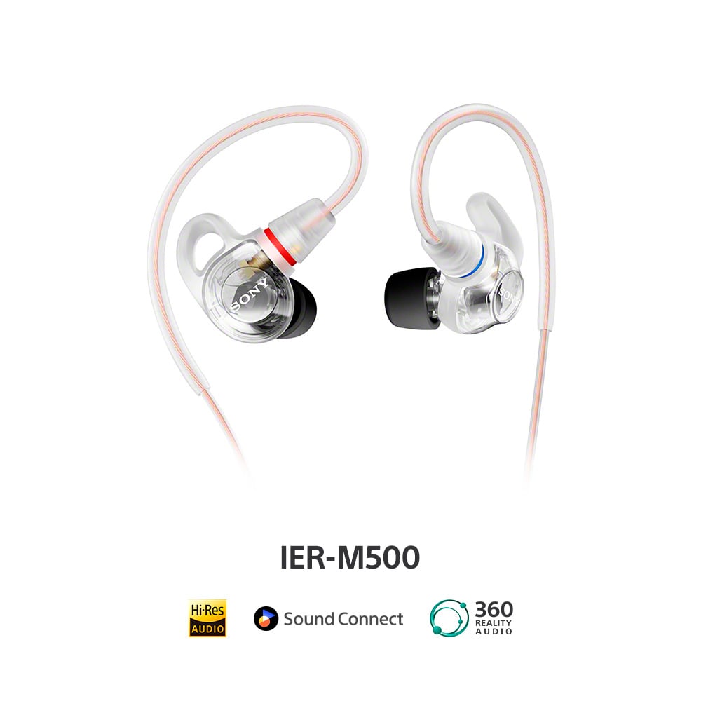 SONY AUDÍFONOS IN-EAR  PARA JUEGOS IER-M500 BLANCO - 1