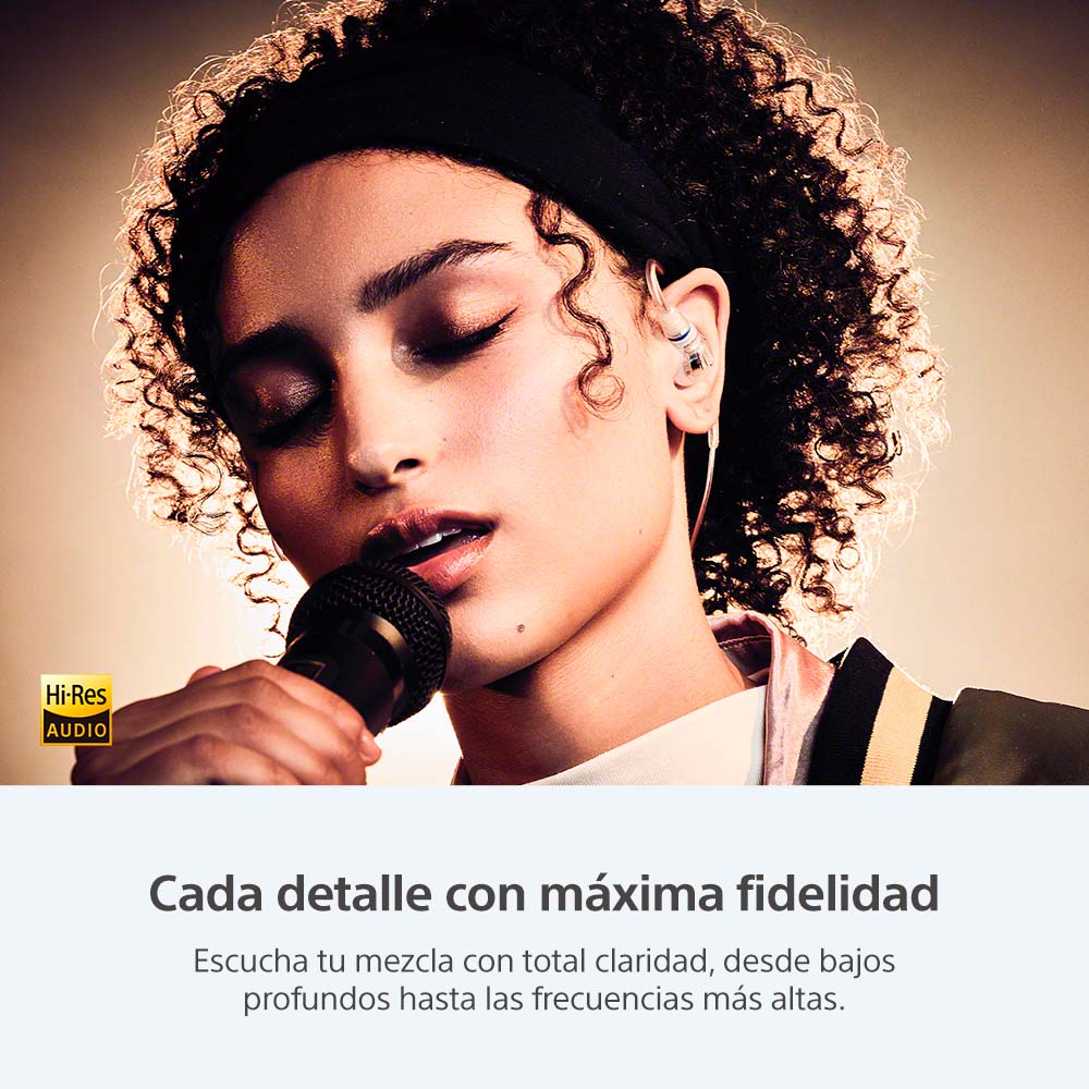 SONY AUDÍFONOS IN-EAR  PARA JUEGOS IER-M500 BLANCO - 5