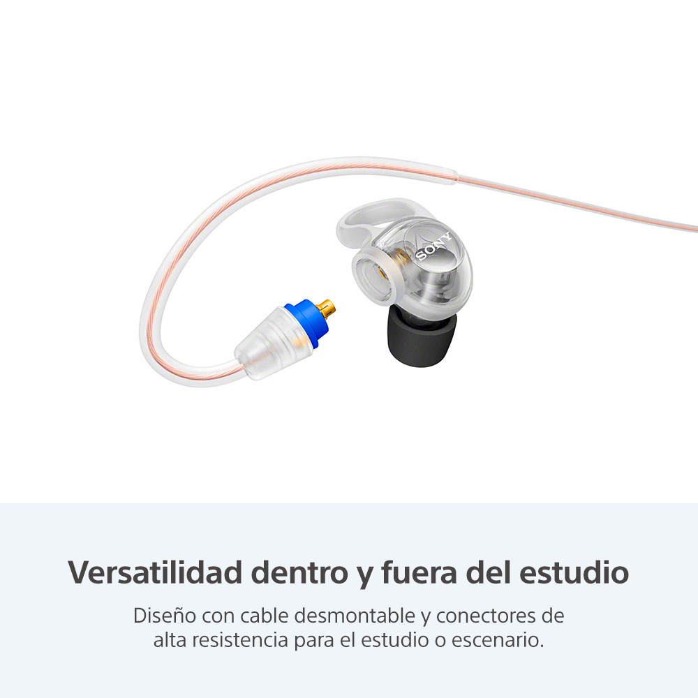 SONY AUDÍFONOS IN-EAR  PARA JUEGOS IER-M500 BLANCO - 9