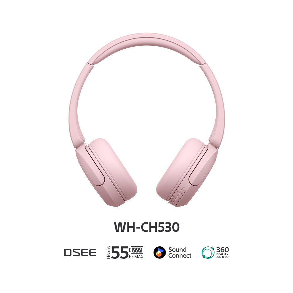 SONY AUDÍFONOS INALÁMBRICOS WH-CH530 ROSA - 2
