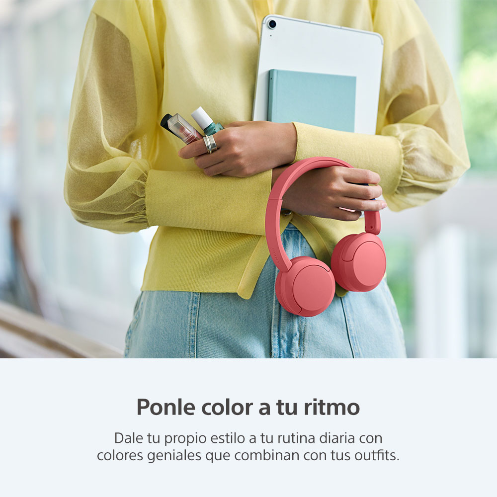 SONY AUDÍFONOS INALÁMBRICOS WH-CH530 ROSA - 4