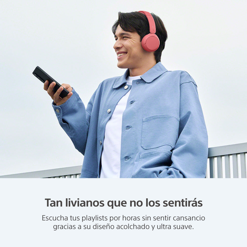 SONY AUDÍFONOS INALÁMBRICOS WH-CH530 ROSA - 5