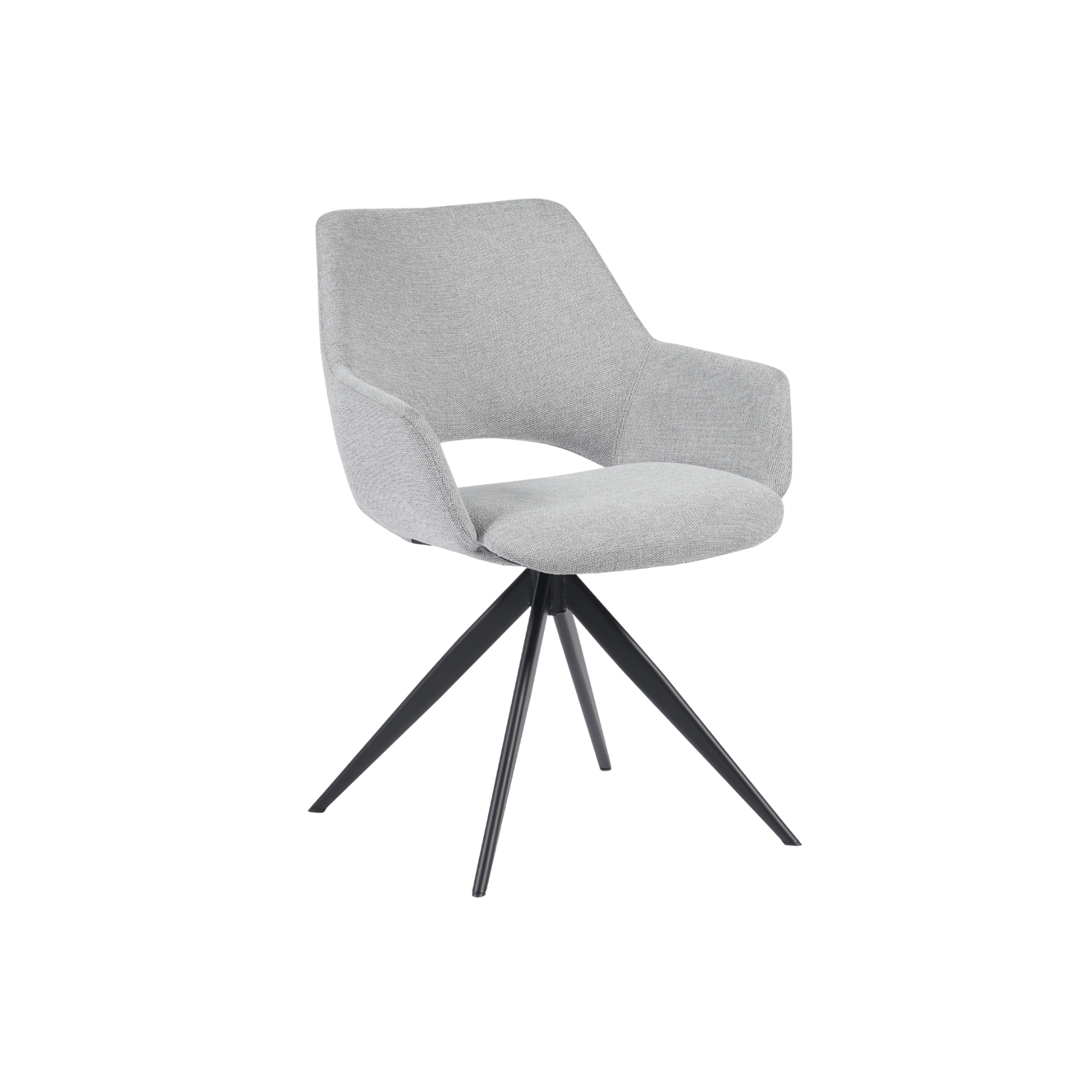SILLA DE COMEDOR NIHMO NIVA GRIS - 1