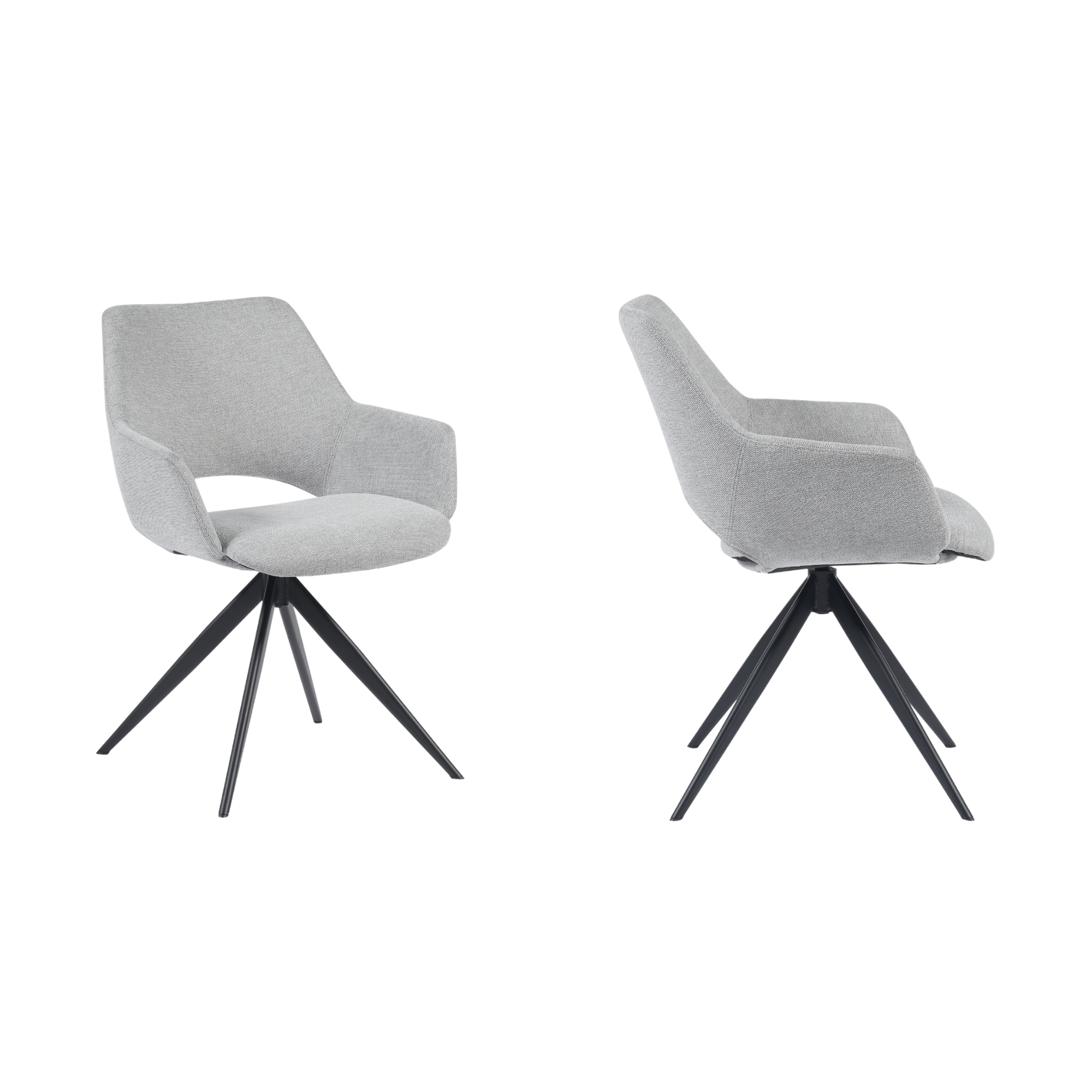 SILLA DE COMEDOR NIHMO NIVA GRIS - 3