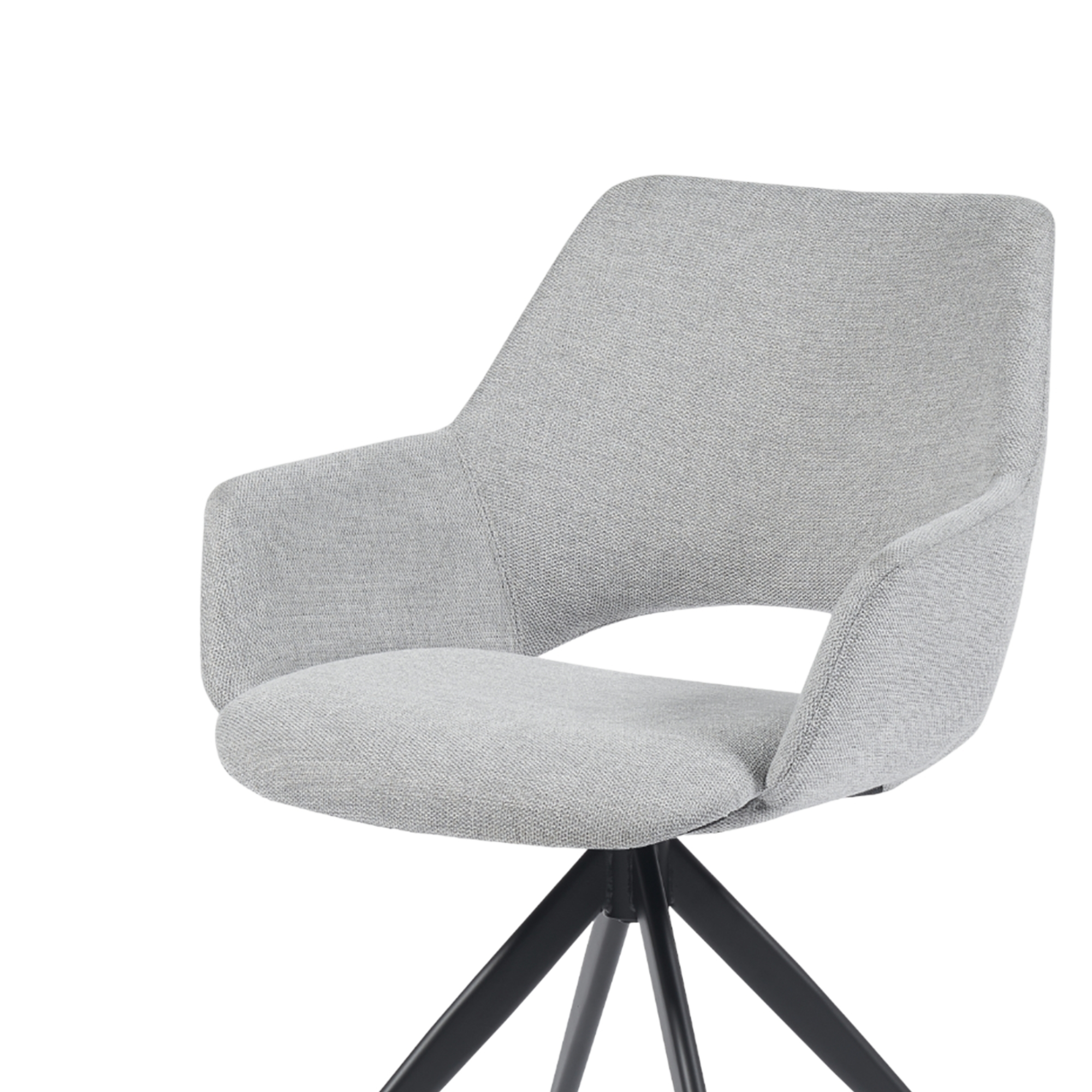 SILLA DE COMEDOR NIHMO NIVA GRIS - 4