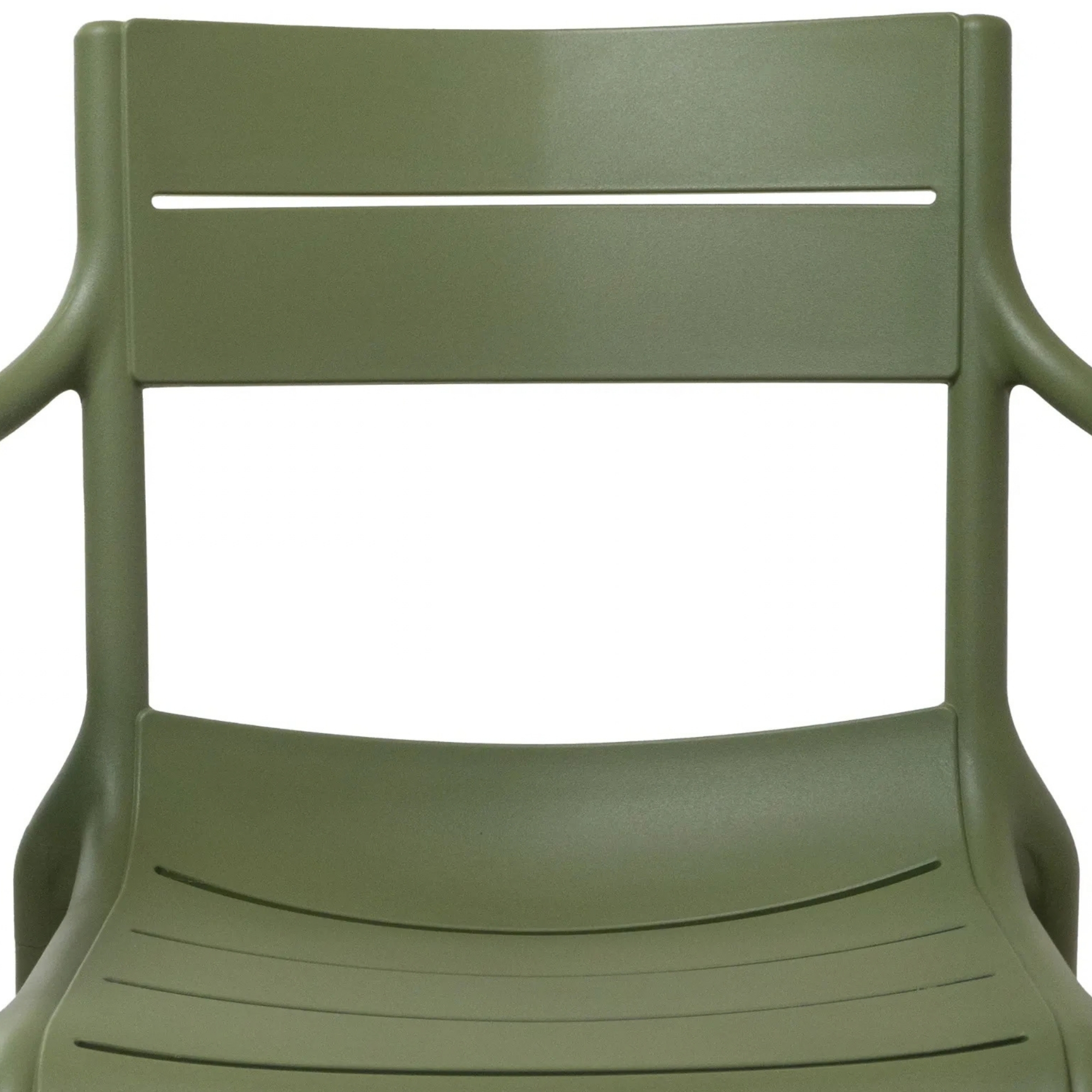 SILLA DE COMEDOR NIHM CAMPITO CON REPOSABRAZOS VERDE - 7