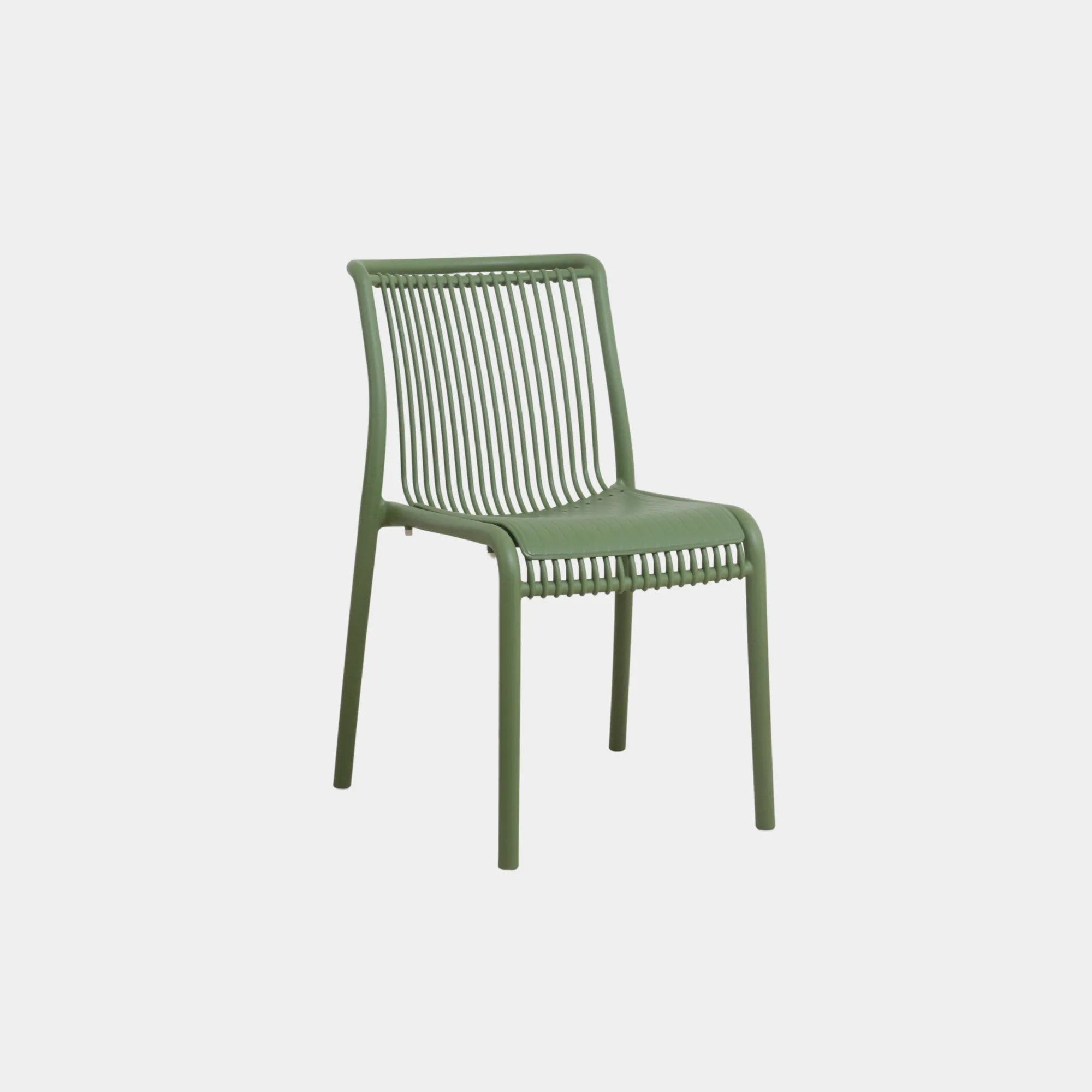 SILLA COMEDOR NAVEEN POLIPROPILENO GREEN - 1