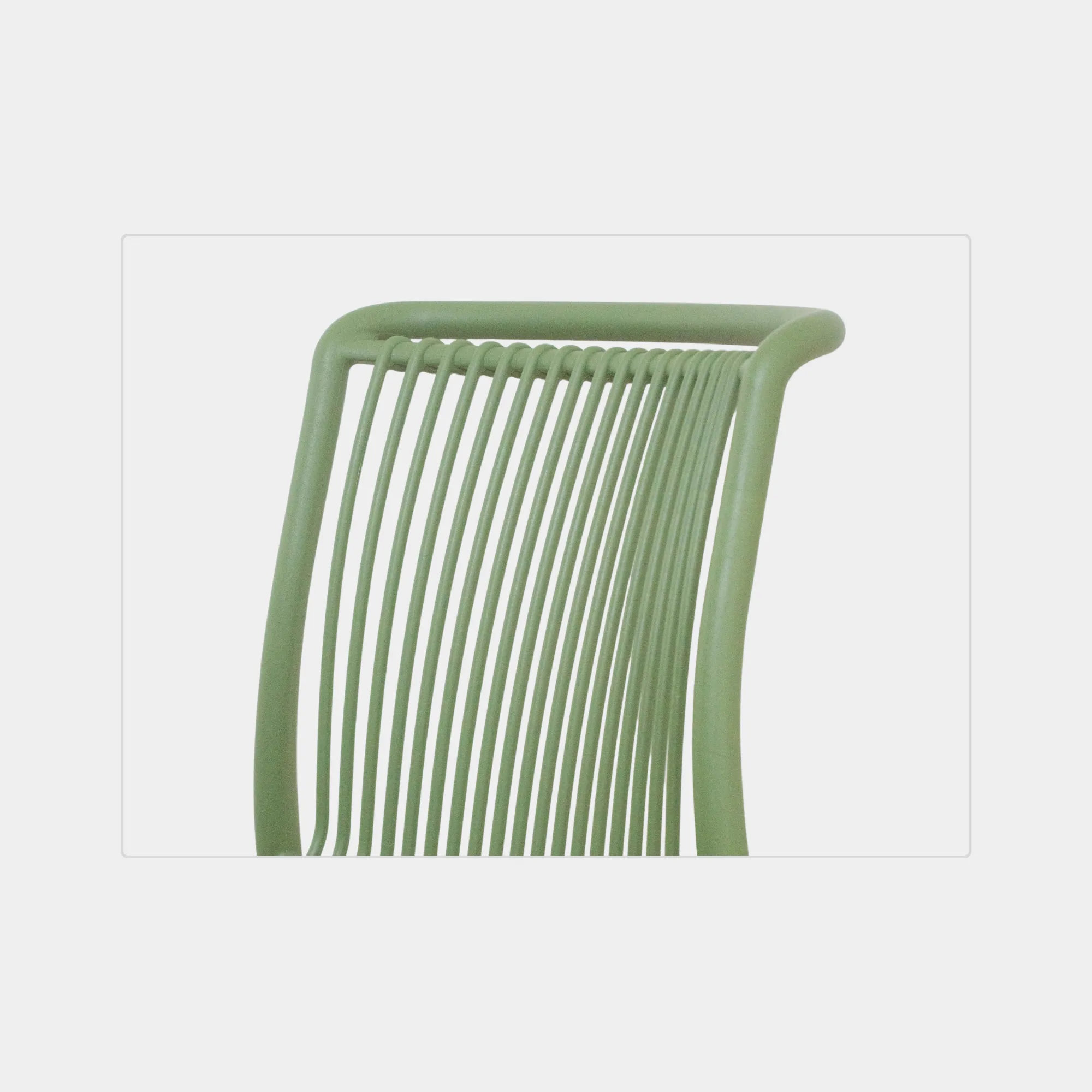 SILLA COMEDOR NAVEEN POLIPROPILENO GREEN - 7