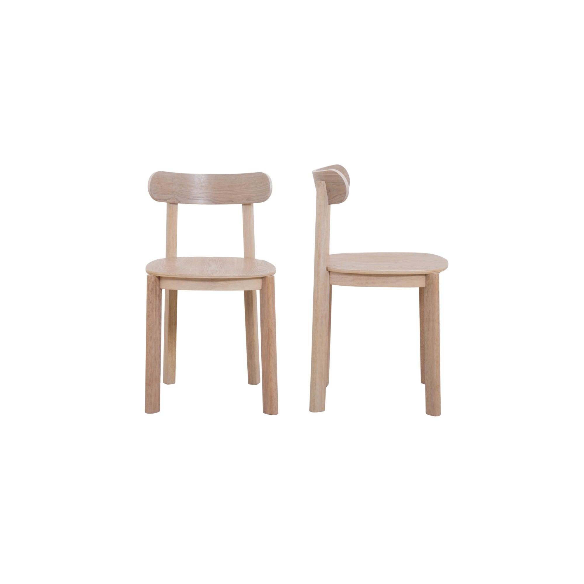 SILLA COMEDOR VERA MADERA NATURAL - 2
