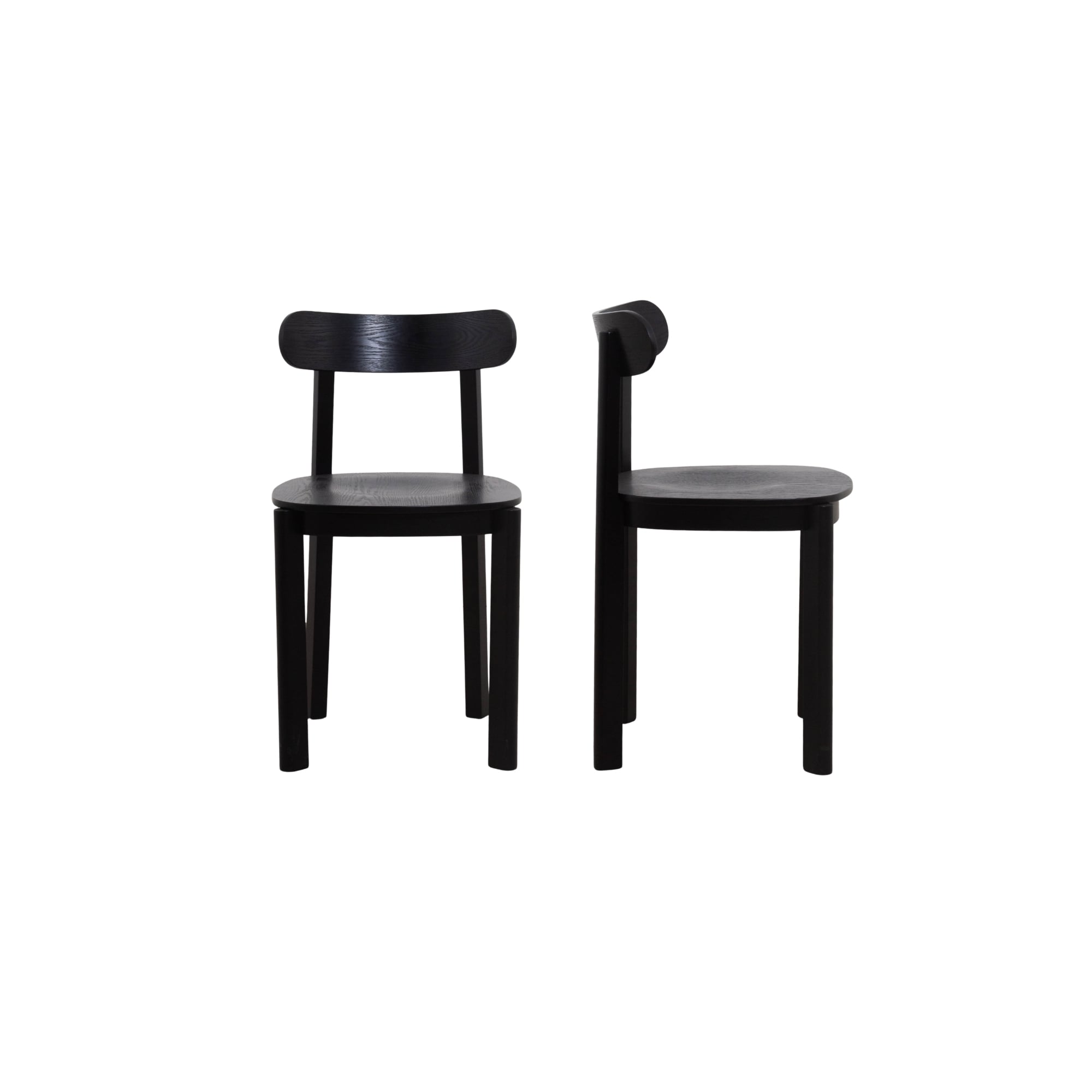 SILLA COMEDOR VERA MADERA BLACK - 2