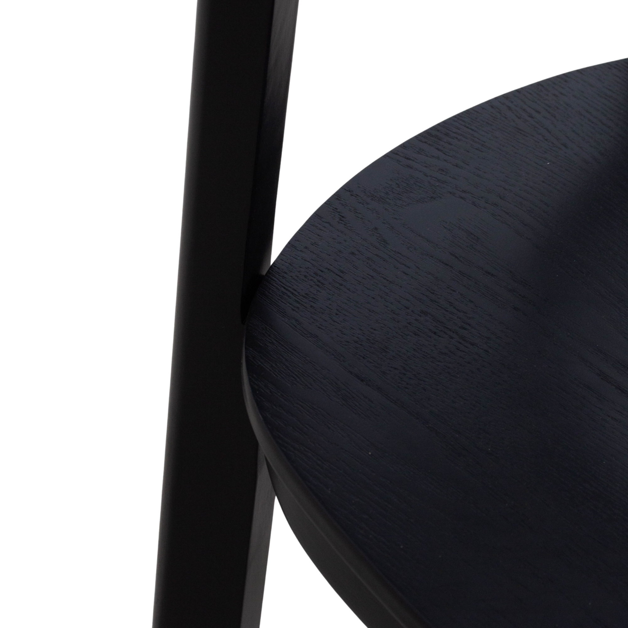 SILLA COMEDOR VERA MADERA BLACK - 4