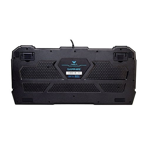 BEASTRON TECLADO MECÁNICO CON CABLE PARA JUEGOS CON INTERRUPTORES AZULES REPOSAMUÑECAS COMPATIBLE CON PC Y MAC ZAFIRO - 4