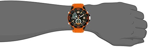 RELOJ U.S POLO ASSN SPORT HOMBRE DEPORTIVO US9483 CORREA NARANJA SILICONA - 2