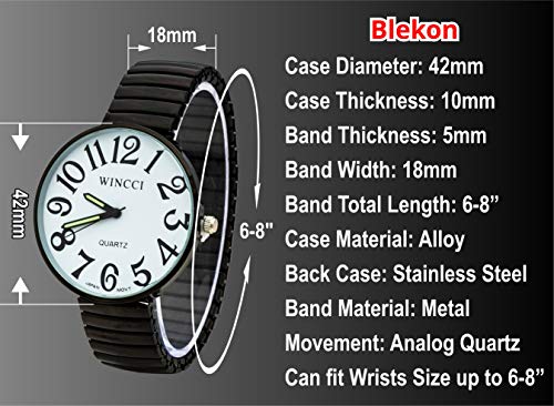 RELOJ GLOBAL SHOPEX HOMBRE WINCCI MODA NÚMEROS GRANDES - 2