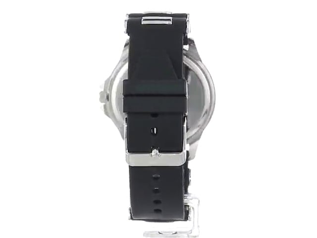 RELOJ DC COMICS HOMBRE ANÁLOGO BATMAN BAT9062 BANDA NEGRA GOMA - 3
