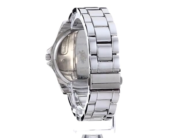 RELOJ U.S POLO ASSN SPORT HOMBRE AUTOMÁTICO USC80515 ESFERA NEGRA METAL CUARZO ALEACIÓN - 5