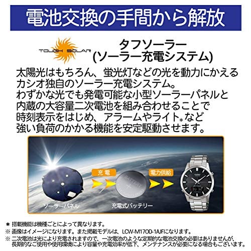 RELOJ CASIO HOMBRE WAVE CEPTOR SOLAR MULTIBAND 6 WVQ-M410B-1AJF IMPORTACIÓN JAPÓN - 3
