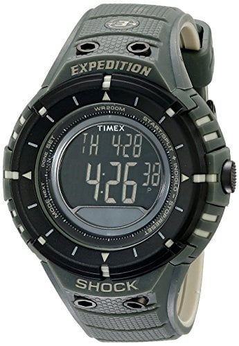 RELOJ TIMEX HOMBRE DIGITAL EXPEDITION SHOCK BRÚJULA OLIVA NEGRO - 1