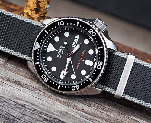 RELOJ BARTON HOMBRE JETSON CORREA MILITARY STYLE 0.709PULGADAS 0.787PULGADAS 0.866PULGADAS O 0.945PULGADAS - 3