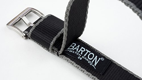 RELOJ BARTON HOMBRE JETSON CORREA MILITARY STYLE 0.709PULGADAS 0.787PULGADAS 0.866PULGADAS O 0.945PULGADAS - 4