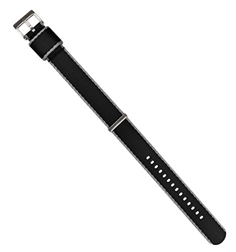 RELOJ BARTON HOMBRE JETSON CORREA MILITARY STYLE 0.709PULGADAS 0.787PULGADAS 0.866PULGADAS O 0.945PULGADAS - 5