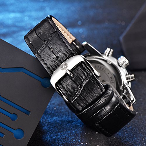 RELOJ BENYAR HOMBRE DEPORTIVO CRONÓGRAFO IMPERMEABLE CUARZO - 5