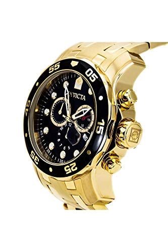 RELOJ INVICTA HOMBRE 72 CRONÓGRAFO PRO DIVER COLLECTION CHAPADO ORO 18 QUILATES - 3