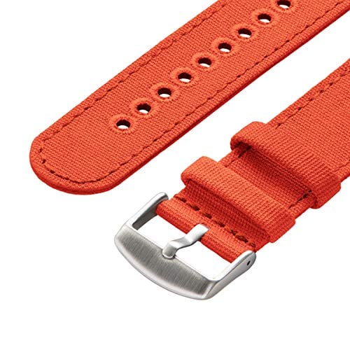 ARCHER WATCH STRAPS - BANDAS DE REPUESTO PARA RELOJ DE LIBERACIÓN RÁPIDA DE LONA VARIOS COLORES 45/64IN25/32IN 0.86IN - 2