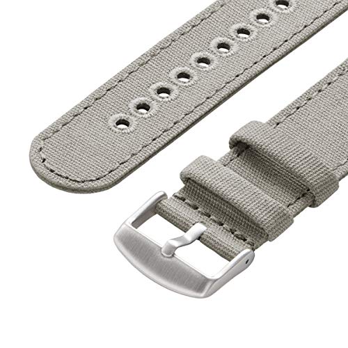 ARCHER WATCH STRAPS - BANDAS DE REPUESTO PARA RELOJ DE LIBERACIÓN RÁPIDA DE LONA VARIOS COLORES 45/64IN25/32IN 0.86IN - 2