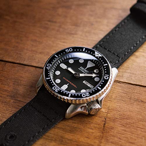 RELOJ ARCHER HOMBRE STRAPS BANDAS REPUESTO LIBERACIÓN RÁPIDA LONA VARIOS45 64IN25 32IN 0.86IN - 3