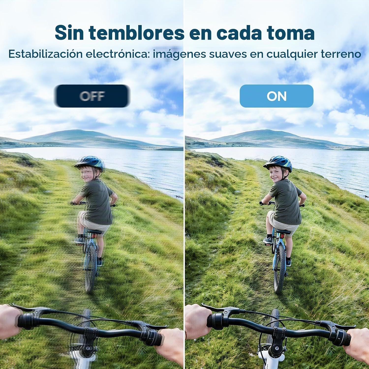 VIDEOCÁMARA SUMERGIBLE DV CON WIFI AAKASO EK7000 4K ACTION CAMERA SPORTS. - 5