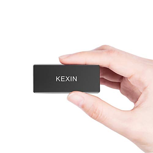 KEXIN SSD EXTERNO PORTÁTIL DE 250 GB HASTA 400 MB/S - USB-C USB 3.1 MINI UNIDAD DE JUEGO DE ESTADO SÓLIDO - 2