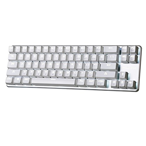 TECLADO MECÁNICO PARA JUEGOS GATERON CON INTERRUPTOR MARRÓN CON CABLE Y RETROILUMINACIÓN MECÁNICA DE DISEÑO MINI - 2