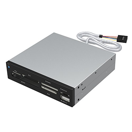 SABRENT 74 EN 1 LECTOR/ESCRITOR DE TARJETAS FLASH INTERNO DE 3.5 ' CON PUERTO USB (CR-USNT) - 1