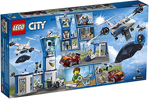 LEGO CITY BASE AÉREA DE LA POLICÍA DEL CIELO 60210 KIT DE CONSTRUCCIÓN 529 PIEZAS - 7