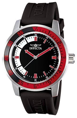 RELOJ INVICTA HOMBRE SPECIALTY CUARZO 45 MM 12845 ESTÁNDAR NEGRO ROJO NEGRO SILICONA - 1