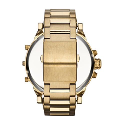 RELOJ DIESEL HOMBRE DZ7333 MR DADDY 2 CRONÓGRAFO ORO ACERO INOXIDABLE CUARZO - 2