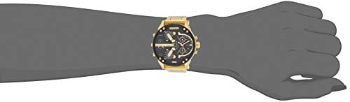 RELOJ DIESEL HOMBRE DZ7333 MR DADDY 2 CRONÓGRAFO ORO ACERO INOXIDABLE CUARZO - 4