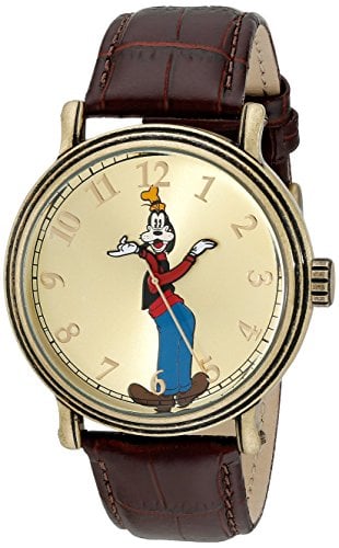 RELOJ EWATCHFACTORY HOMBRE ANÁLOGO W001845 DISNEY LOS GOOFY DISPLAY CAFÉ MARRÓN CUARZO - 1