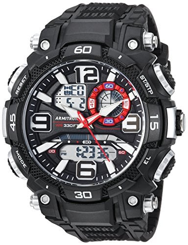 RELOJ ARMITRON SPORT HOMBRE ANÁLOGO DIGITAL 20 5270BLK CORREA NEGRO RESINA - 1