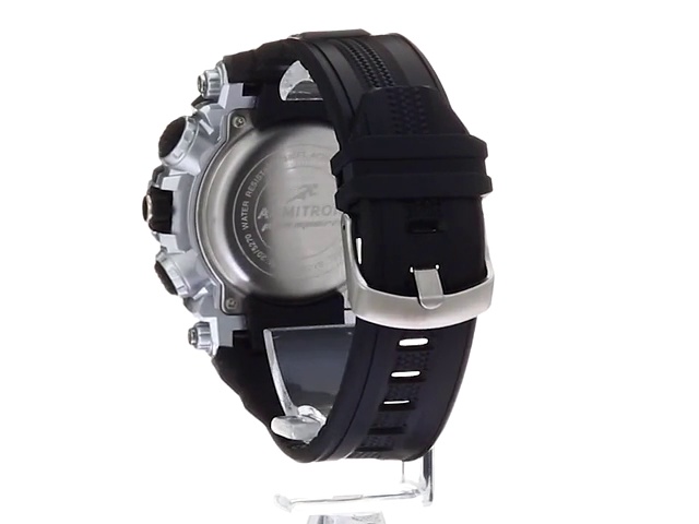RELOJ ARMITRON SPORT HOMBRE ANÁLOGO DIGITAL 20 5270BLK CORREA NEGRO RESINA - 4