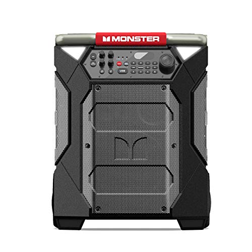 MONSTER ROCKIN' ROLLER 270 - ALTAVOZ INALÁMBRICO PORTÁTIL PARA INTERIORES Y EXTERIORES 200 WATTS HASTA 100 HORAS DE REPR - 2