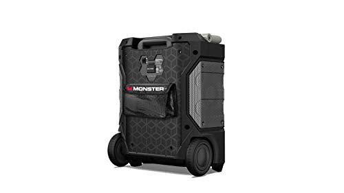 MONSTER ROCKIN' ROLLER 270 - ALTAVOZ INALÁMBRICO PORTÁTIL PARA INTERIORES Y EXTERIORES 200 WATTS HASTA 100 HORAS DE REPR - 5