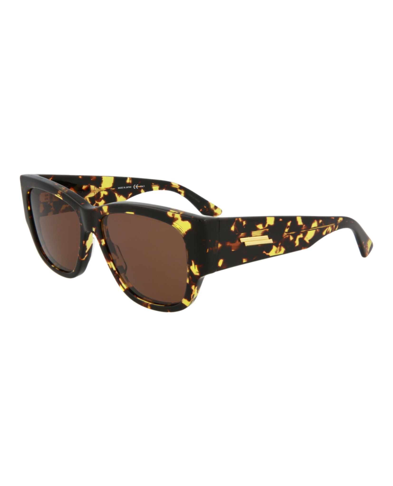 GAFAS DE SOL DE ACETATO CON MONTURA CUADRADA BOTTEGA VENETA (MUJER) EN NEGRO NEGRO GRIS - 2