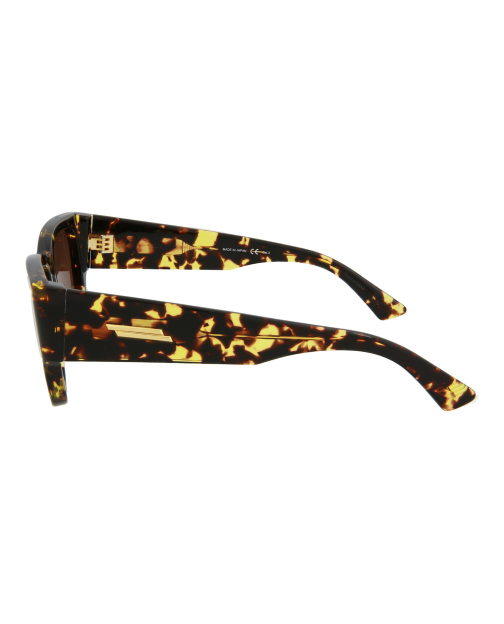 GAFAS DE SOL DE ACETATO CON MONTURA CUADRADA BOTTEGA VENETA (MUJER) EN NEGRO NEGRO GRIS - 3