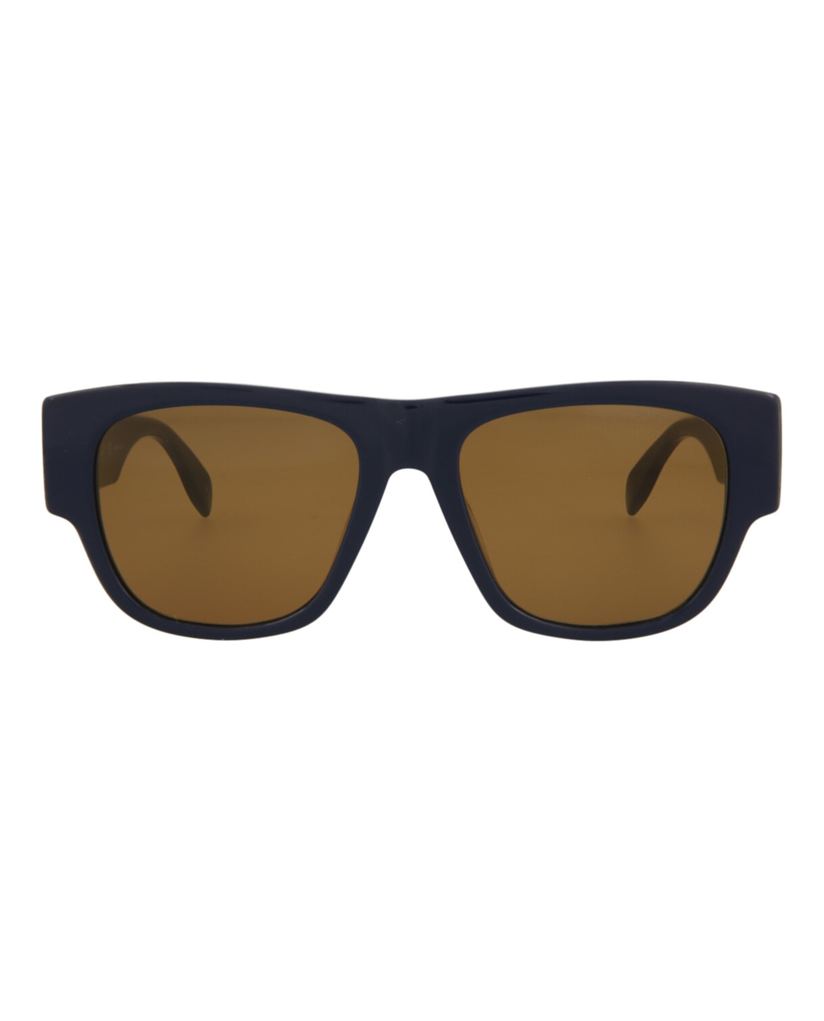 GAFAS DE SOL ALEXANDER MCQUEEN GAFAS DE SOL DE ACETATO CON MONTURA CUADRADA (HOMBRE) EN AZUL AZUL MARRÓN - 1
